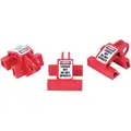Zing Multi-pole Circuit Breaker Lockout, 120/277, Slide-On Lockout Type, Recycled Plastic