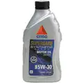 Citgo Synthetic Blend Engine Oil, 1 qt. Bottle, SAE Grade: 5W-30, Amber