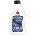 Citgo Synthetic Blend Engine Oil, 1 qt. Bottle, SAE Grade: 10W-30, Amber