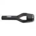 General Tools Arch Punch: Hexagon, 6 3/4 in Overall L, 1 in Taper L, SAE, Hollow, Arch Punch, 1 1/8 in Hole Dia