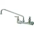 Cast Brass Kitchen Faucet, Manual Faucet Operation, Number of Handles: 2