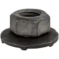 M6-1.00 Hex Nut with Free Spinning Washer; 16 mm dia., 10 mm Hex Size
