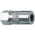 Westward Grease Coupler 4-Jaw, 10,000 PSI Max. Pressure, 1/8 FNPT Connection