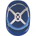Erb Safety Sweatband: Nylon/Polyester Foam, Blue, Bump Cap