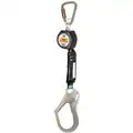 Self-Retracting Lifeline;6 ft., Weight Capacity: 310 lb., Line Material: HPPE, Polyester Blend Web