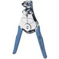 Ideal Wire Stripper: 18 AWG to 10 AWG, 6 1/2 in Overall Lg, Std Cushion Grip, 18 AWG to 10 AWG, 6 - 8 in