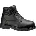 Grabbers 6" Work Boot, 9, M, Men's, Black, Steel Toe Type, 1 PR