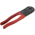 Buchanan Crimper: For Electrical Wire and Cable, Uninsulated, 22 to 10 AWG Capacity, 8 in Overall Lg