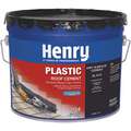 Henry Plastic Roof Cement: Asphalt, Black, 3.5 gal Container Size, Flashmaster