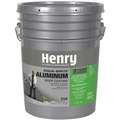 Henry Aluminum Roof Coating: Aluminum Roof Coatings, Asphalt, Silver, 5 gal Container Size
