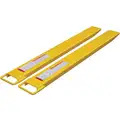 Fork Extensions, 84" L x 5" W, Yellow