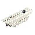 80/20 Support: 45&deg; Support, 6" x 1 1/2" x 1 1/2", For 21/64" Slot Width, 15 Series, Gray, Anodized