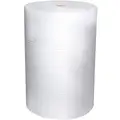 Plastic Foam Roll, 48"W x 1250 ft., White, Perforated: Yes, Perforation Increments: 12"