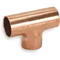 Wrot Copper Tee, C x C x C Connection Type, 1" Tube Size