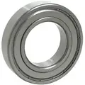Radial Ball Bearing: 25 mm Bore Dia., 52 mm Outside Dia., 15 mm Width, Double Shielded