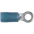 Imperial Nycrimp Ring Terminal, Blue, 16-14 AWG, #4-#6 Stud Size