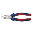 Linemans Pliers, Jaw Length: 1-3/8", Jaw Width: 1", Jaw Thickness: 1/2", Ergonomic Handle