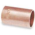 Wrot Copper Coupling without Stop, C x C Connection Type, 1" Tube Size