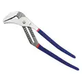 Tongue and Groove Plier: Flat, Groove Joint, 4-1/2" Max Jaw Opening, 20"Overall Lg