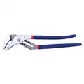 Westward Tongue and Groove Plier: Curved, Groove Joint, 3-3/8" Max Jaw Opening, 16"Overall Lg
