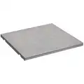 Shelf, Galvanized Steel, Silver, 2" x 20-1/8" x 18