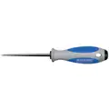 Witte Scratch Awl: 8 35/64 in Overall Lg, Cushion Grip Screwdriver Handle, 4 19/32 in Handle Lg