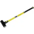Ability One Double Face Sledge Hammer, 10 lb. Head Weight, 2-1/4" Head Width, 35-1/2" Overall Length