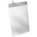 White Mailer Envelope, Polyethylene, Width 14-1/4", Length 20", 50 PK