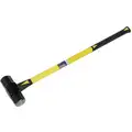 Ability One Double Face Sledge Hammer, 12 lb. Head Weight, 2-3/8" Head Width, 35-1/2" Overall Length