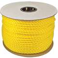 1/4" dia. Polypropylene All Purpose General Utility Rope, Yellow, 600 ft.