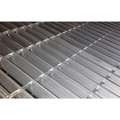 Bar Grating: Aluminum, 1 in Overall Ht, 8 ft Overall Lg, 4 ft Overall Wd, 0.188 in Bearing Bar Thick