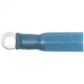 Imperial Seal-A-Crimp Sealed Heat Shrink Ring Terminal, Blue, 16-14 AWG, 4-6 Stud Size