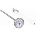 Thermco Dial Pocket Thermometer, Temp. Range (F) 25 to 125F, Stem Length 5", Accuracy 1%