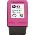 HP Ink Cartridge: 62, New OfficeJet/ENVY, Tri-Color