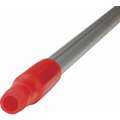 Vikan Aluminum Handle for Broom, Squeegee, or Scraper, 51 inch, Red