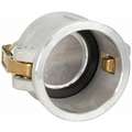 Dust Cap: 1 in Coupling Size, 250 psi Max. Working Pressure @ 70 F, 2 1/32 in Overall Lg, Nitrile