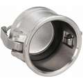 316 Stainless Steel Dust Cap, Coupling Type DC, Female Coupler Connection Type