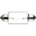 Festoon Bulb, Trade Number 6451, 15 W, Mini Bulb, 12 Volt, Clear