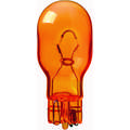 Glass Wedge Mini Bulb, Trade Number 916NA, 7.29 Watts, T5, Amber, 13.5 V