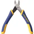 Irwin Vise-Grip Precision Diagonal Cutting Pliers, Cut: Flush, Jaw Width: 9/16", Jaw Length: 17/32", ESD Safe: No