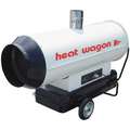 Heat Wagon Oil Fired Torpedo Heater, 27.7 gal., 1.48 gph, BtuH Output 174,900, 8800 sq. ft.