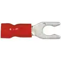 Imperial Vycrimp Vinyl Insulated Spade Terminal, Red, 22-18 AWG, Stud Size - Item #6