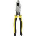 Klein Tools Linemans Pliers, Jaw Length: 1-19/32", Jaw Width: 1-1/4", Jaw Thickness: 5/8", Ergonomic Handle