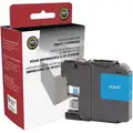 Clover Ink Cartridge: LC203C, Remanufactured, Brother, DCP/MFC, Cyan