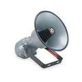 Federal Signal Explosion Proof Speaker/Amplifier: Supervised, Gray/Powder Coated Paint, 0.7, 24