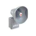 Federal Signal Speaker/Amplifier: Haz Location, Powder Coated Paint/Gray, Wall, 8 1/4 in Dp
