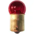 Mini Bulb, Trade Number 67NR, 7.965 Watts, G6, Single Contact Bayonet, Red, 13.5 V