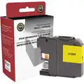Clover Ink Cartridge: LC203Y, Remanufactured, Brother, DCP/MFC, Yellow