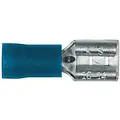 Imperial Vycrimp Vinyl Insulated Female Quick Disconnect Terminal, Blue, 16-14 AWG