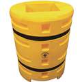Sentry Linear Low Density Polyethylene Column Protector for 16", Round or Square Column, Yellow